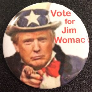 Trump Vote Womack Button